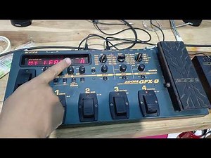 Zoom GFX8 Test and check sounds