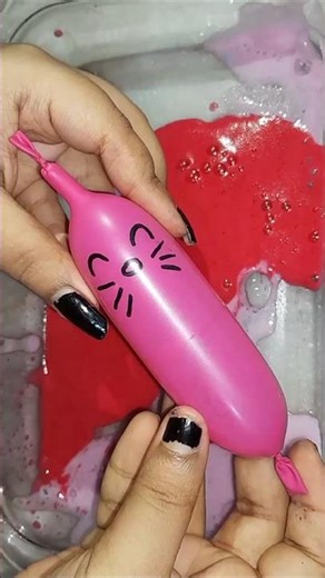 Hello kitty fluffy foam slime satisfying asmr 🩷❤️💜 #shorts