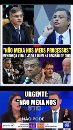 Mendonça desafia Dino e causa reviravolta chocante em processos políticos! 🚨