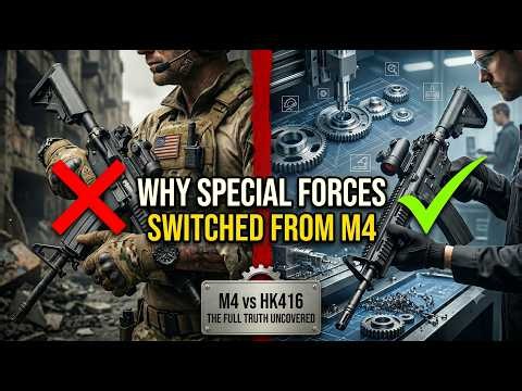 Why Special Forces Swapped The M4 For The HK416 Rifle