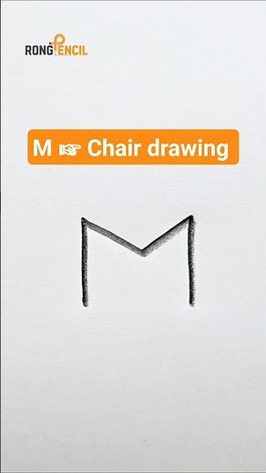 Bow to draw chair | Chair drawing | Easy chair drawing | #drawing #chair