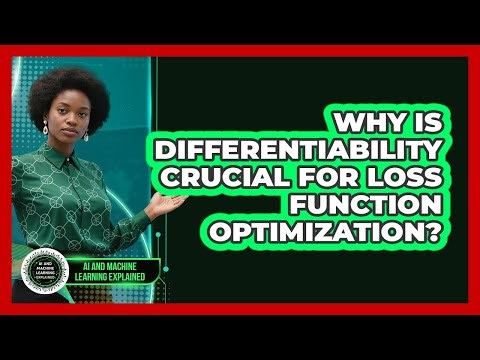 Why Is Differentiability Crucial for Loss Function Optimization?