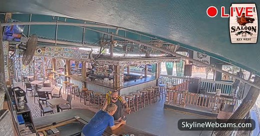 【LIVE】 Live Cam Hogs Breath Saloon - Key West | SkylineWebcams