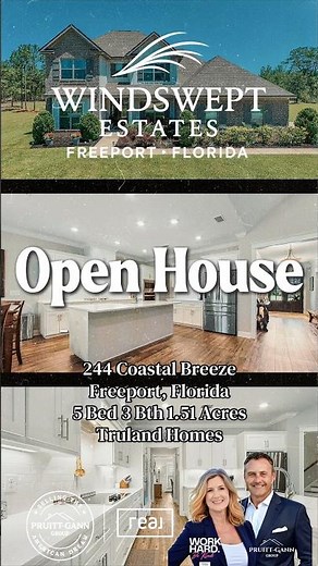 🏡 Luxury Home in Freeport Florida | 5 Bedroom Home Tour + Open House!