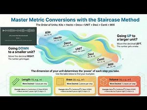 Conversion units staircase method linear, square and cubic song pop