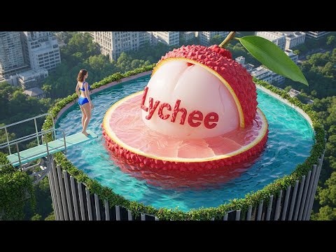 Which pool would you dive into? 🛌 Oddly satisfying Ai ASMR