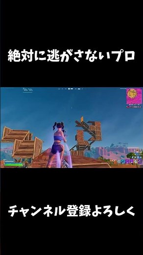 プロゲーマーからは逃げられない...【フォートナイト/FORTNITE】