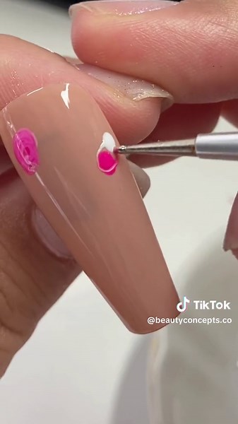 Super cute simple nail design perfect for any ocation. 🌹🌹🌹💅#nails #spring #nailsart #tiktok #nailsoftiktok #nailtutorial #roses #coquetteaesthetic #coquetenails🎀 #beautyconcepts