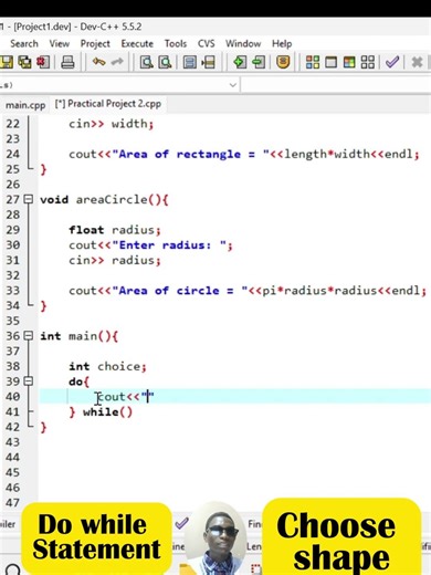 90% of Beginners Use Do While Loop WRONG in C++!| Watch C++ Complete Area calculator project #coding