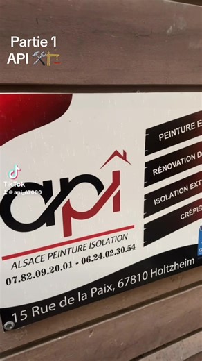 Mise en place d’un doublage en Placo pour isoler le mur des appartements coller au couloir. Alsace peinture et isolation. #strasbourg #alsace #alsacepeintureisolation #api67 #pourtoi