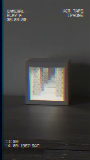 BACKROOMS ENTRY POINT - Infinite staircase loop #satisfying #backrooms