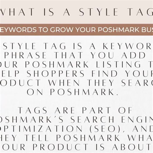 Poshmark Keywords List: Reseller Guide (PDF) - Etsy