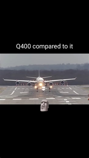 Airbus A340 ain't that big 🤨 ? #shorts #aviation