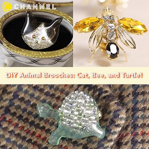 84K views · 1.1K reactions | DIY Animal Brooches: Cat, Bee, and Turtle! via C CHANNEL Art&Study | C Channel | Facebook