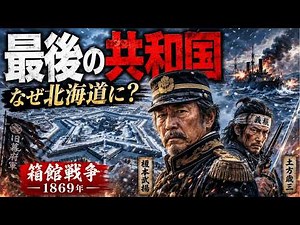 【箱館戦争】旧幕府軍はなぜ北海道に「最後の共和国」を作ったのか？五稜郭に散った最後の戦い