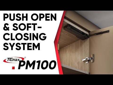 touch hinge system | Push to Open and Soft Close furniture hinges for Cabinet Wardrobe door