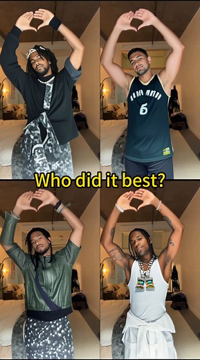 Four legends, one Apple Dance 🍎💃 Who nailed it the best? Travis, Drake, Kendrick, or Carti? 👀 #TravisScott #Drake #KendrickLamar #PlayboiCarti #appledance #dreamface | DreamFace