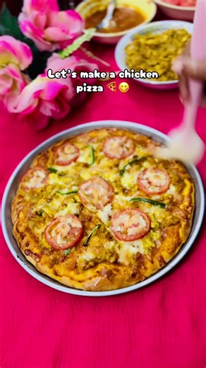 Delicious Homemade Chicken Pizza Recipe