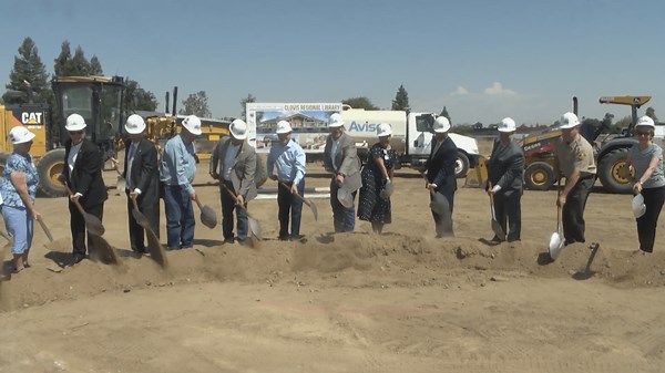 County hosts groundbreaking for new Clovis library, county’s biggest