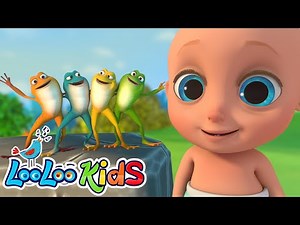 [ 125 MINUTES ] The Little Green Frog 🐸 Children's BEST Melodies by LooLoo Kids