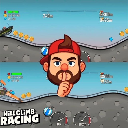 SUPER OFF-ROAD vs DRAGSTER 🔥 Hill Climb Racing # #hillclimbracing #gaming
