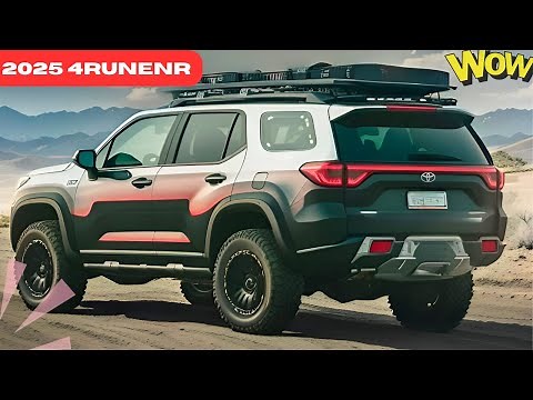 All New Toyota 4runner 2025 Revealed - First Look, Interior & Exterior Details!