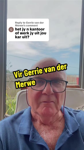 Replying to @Gerrie van der Merwe