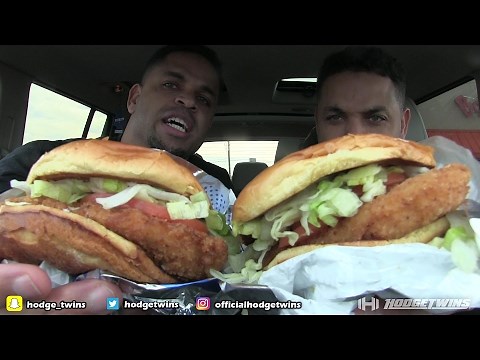Tasting Sonic Classic Ultimate Chicken Sandwich @hodgetwins