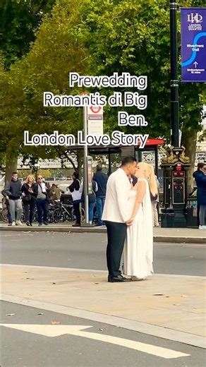 Momen Unik di Big Ben: Ada yang Lagi Prewedding! #Prewedding#CouplePhotoshoot#RomanticShoot#london