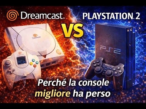 DREAMCAST vs PLAYSTATION 2 | perché la console migliore ha perso