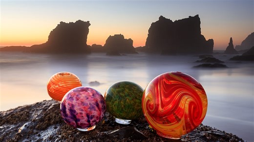 Where to find colorful glass floats on the Oregon coast this weekend