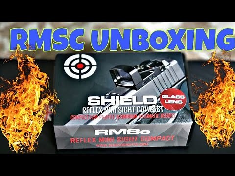 SHIELD RMSc RED DOT OPTIC FROM SHIELD SIGHTS UNBOXING