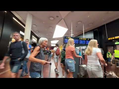Walking tour inside Copenhagen (CPH) airport 09 17 2025 #walking