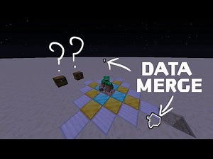 Data Merge Entity | Minecraft Datapack tutorial #4