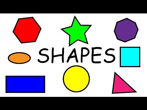 Shapes (Children's poetry. Kids' poems about SHAPES. SHAPE poem.)