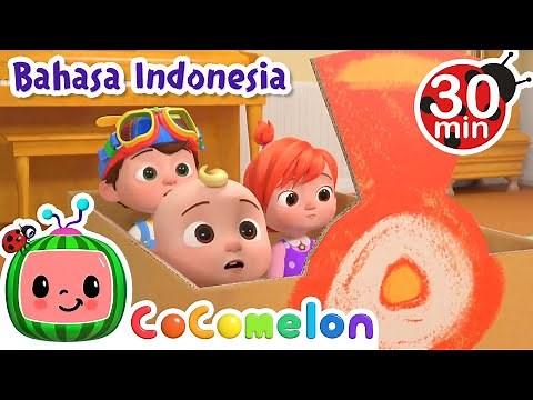 Lagu Kereta Api, Tut Tut Tut! | CoComelon Indonesia | Lagu Anak | Nursery Rhymes indonesia