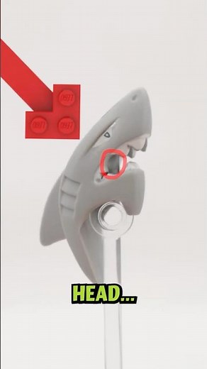 This LEGO Minifigure Has a Hole That Fits... WHAT?? #lego #shorts #legos