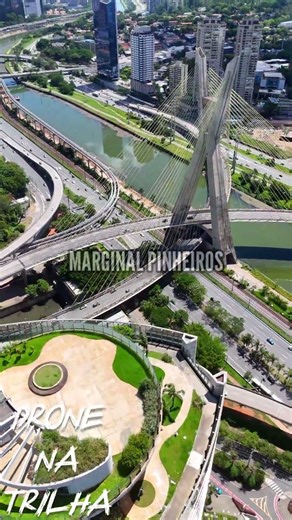 158 metros de altura: Torre Norte, a mais alta do CENU - Marginal Pinheiros - São Paulo