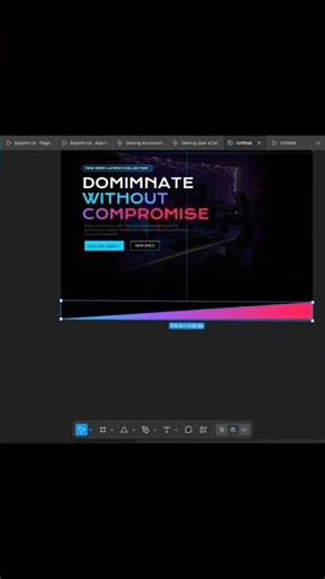 Modern Gaming Store UI Design in Figma ⚡