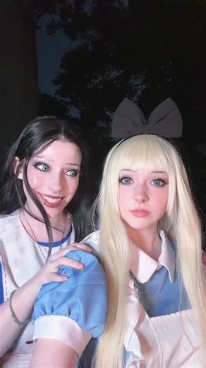 Alice and Alice Cosplay Reveal — Alice in Wonderland Tribute