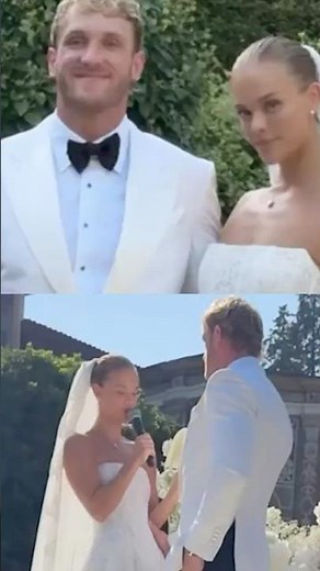 Logan Paul & Nina Agdal’s Dream Wedding in Italy