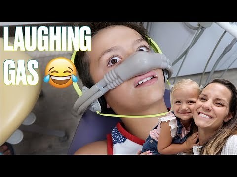 👨‍⚕️TAKING FOUR KIDS TO THE DENTIST PLUS A THREE YEAR TODDLER WELL CHECK WITH LAUGHING GAS 🤣