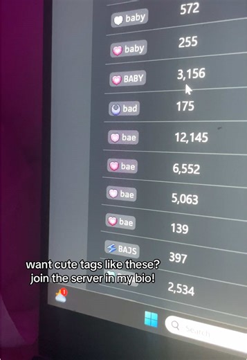 Cute Discord Tags for Your Server