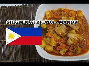 🇵🇭 Chicken Afritada Recipe - Pinoy Tagalog Filipino Manok