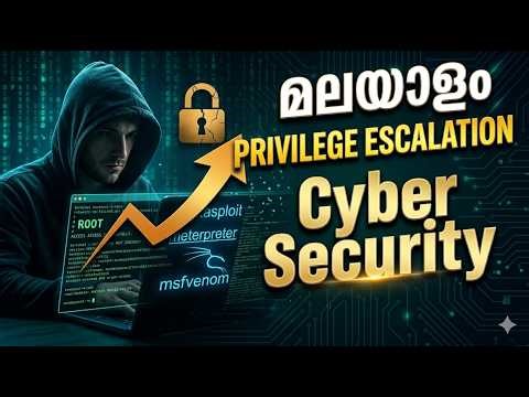 Privilege Escalation Explained in Malayalam Metasploit, MSFvenom ,Meterpreter Tutorial Cyber Mallu