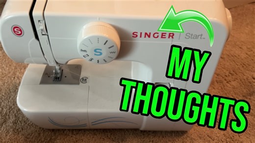 Watch IN DEPTH LOOK AT Singer Start Sewing Machine on Amazon Live