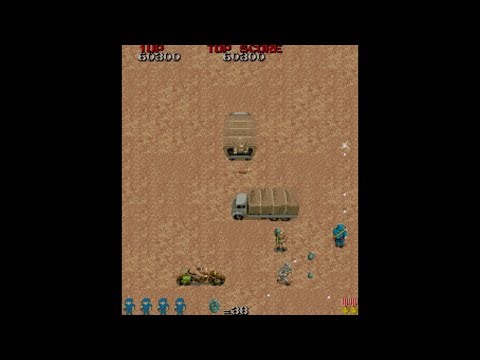 Commando [Arcade Longplay] (1985) Data East USA