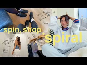 days in my life: shopping, spin & social media burnout..