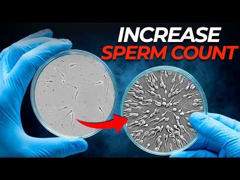 3 Simple Ways to Increase Sperm Count & Motility l Boost Male Fertility Naturally