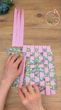 You Won’t Believe How Cute This Fabric Weaving Turns Out! 😍🧵